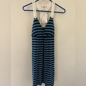 Brand New Pink Republic Crochet Razorback Dress with built in bust pads size XS